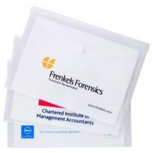 A4/A5 Popper Wallet CLEAR FINISH Black Stud SKU: PTPDOC1