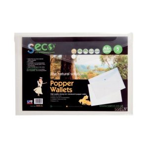 SECO A4 Eco Popper Wallet SKU: PTPSECO1