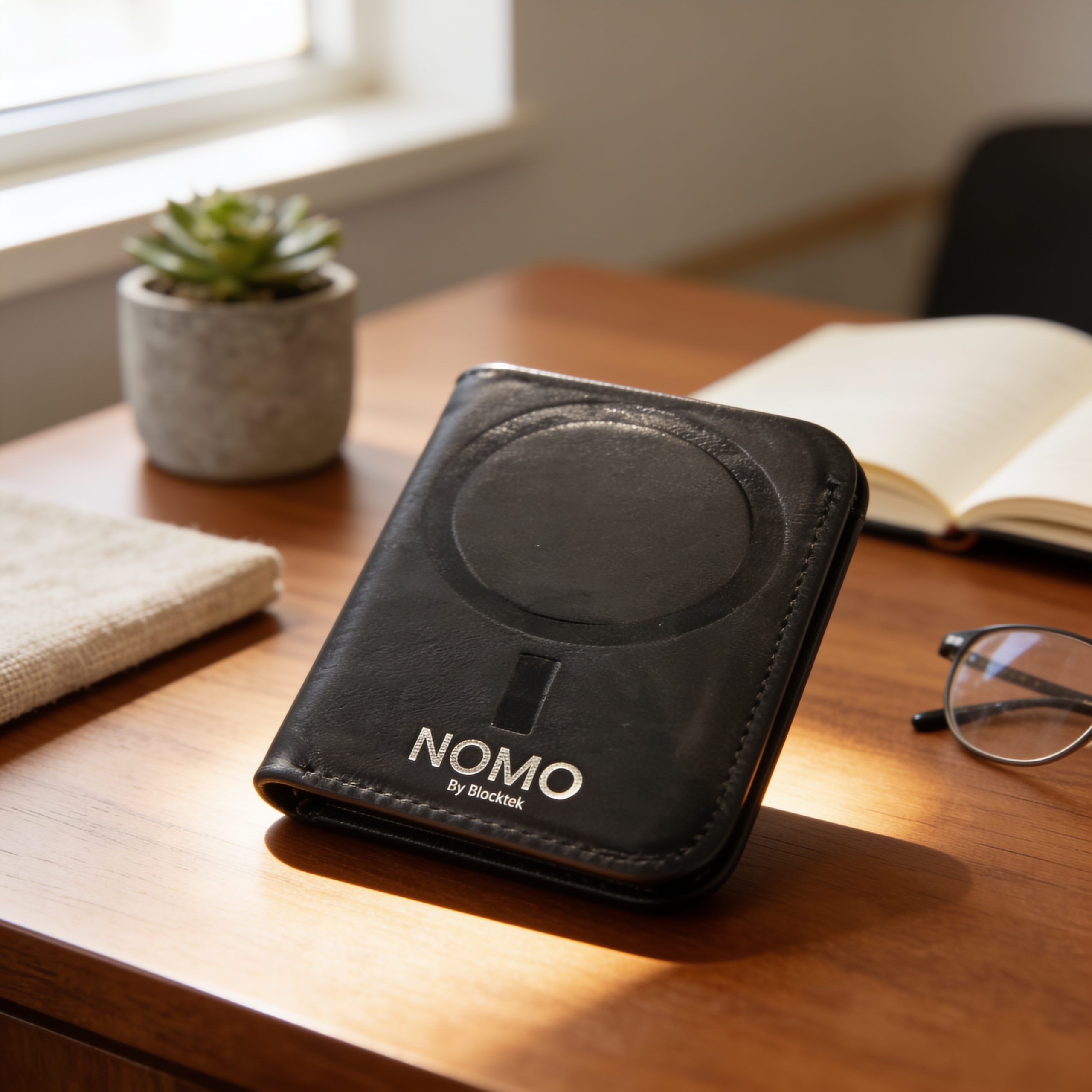 NOMO Grip - RFID shielding Magsafe back of phone removable Wallet SKU: NOMOGRIP1